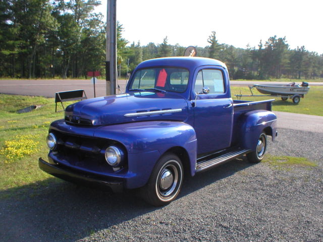 1951 Blue Ford Other Pickups Standard Cab Pickup