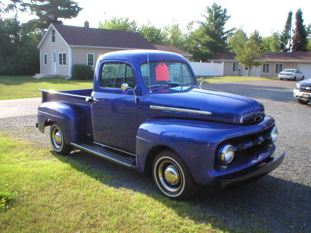 1951 Blue Ford Other Pickups Standard Cab Pickup