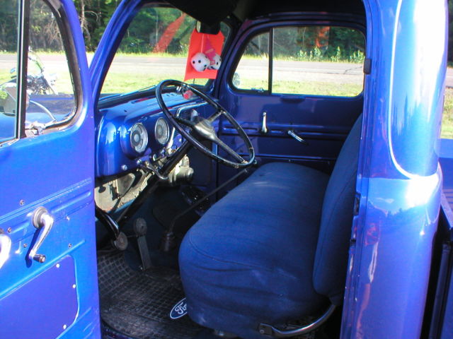 1951 Blue Ford Other Pickups Standard Cab Pickup
