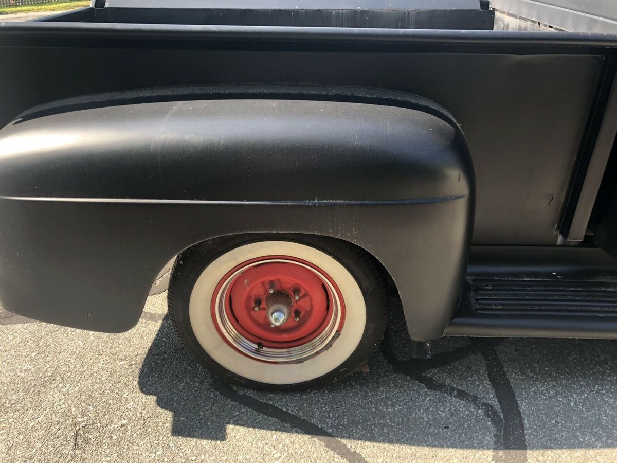 1951 Black Ford f1 Pickup