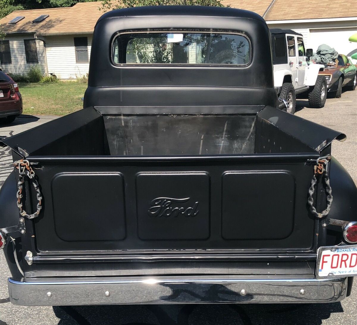 1951 Black Ford f1 Pickup