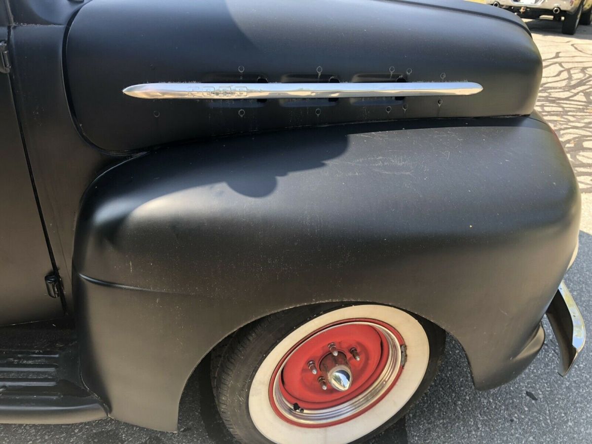 1951 Black Ford f1 Pickup