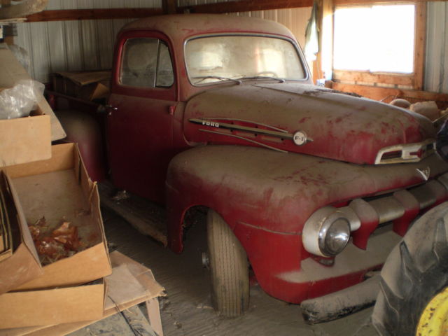 1951 Red Ford Other Pickups