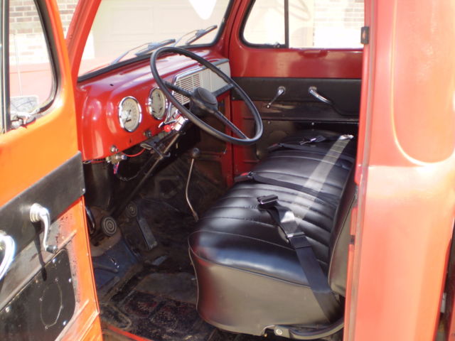 1951 Red Ford Other Pickups