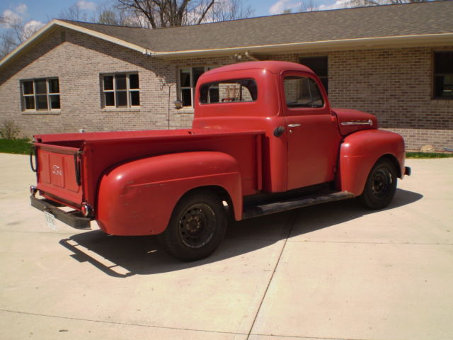 1951 Red Ford Other Pickups