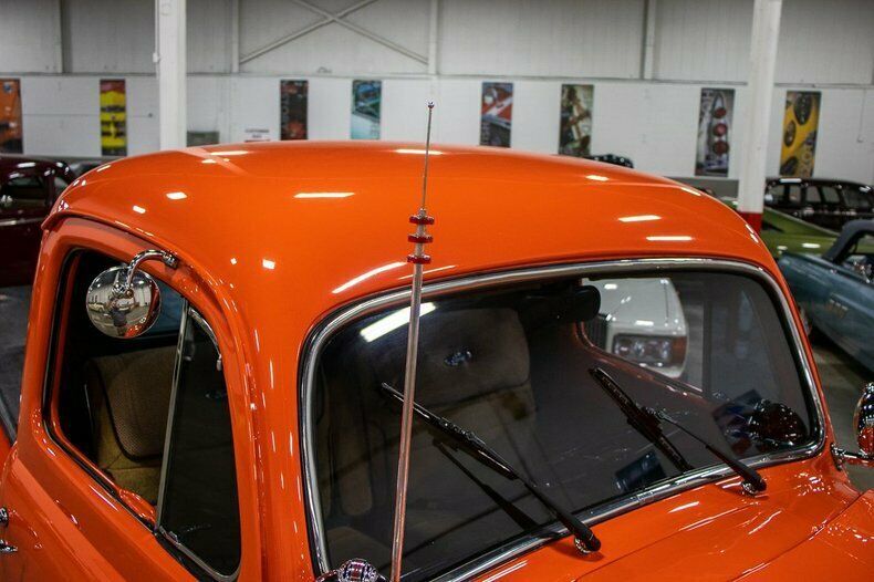 1951 Orange Ford F-100 --