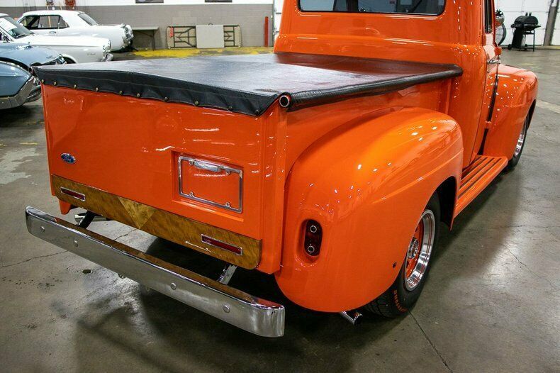 1951 Orange Ford F-100 --
