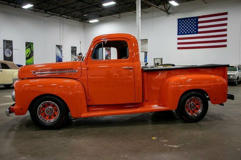 1951 Orange Ford F-100 --