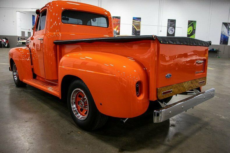 1951 Orange Ford F-100 --