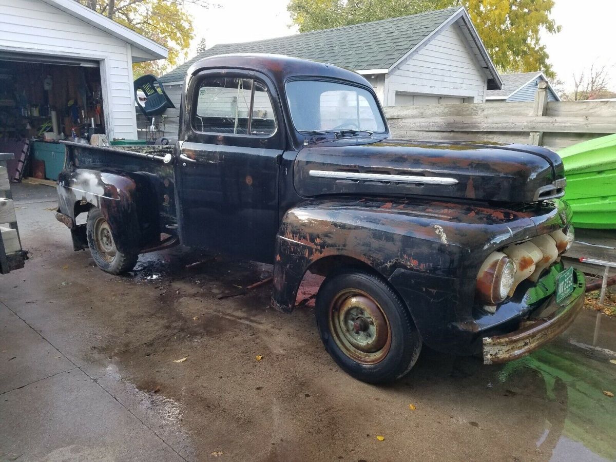 1951 Black Ford F100