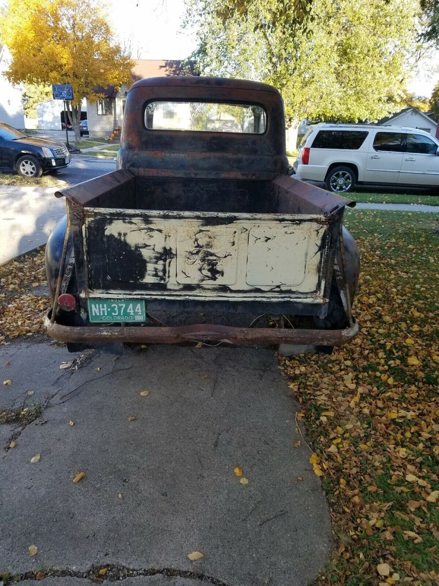 1951 Black Ford F100
