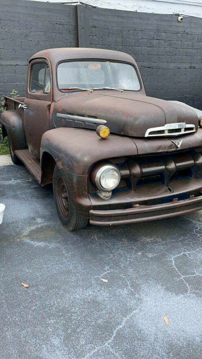 1951 Brown Ford f2 Pickup