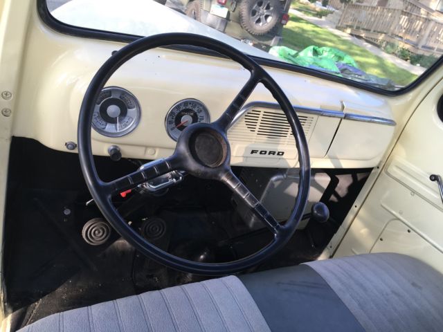 1951 Cream Ford Other Pickups pickup