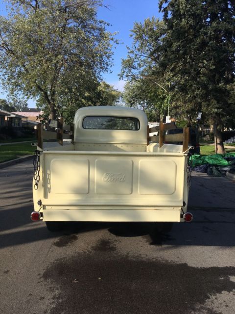 1951 Cream Ford Other Pickups pickup