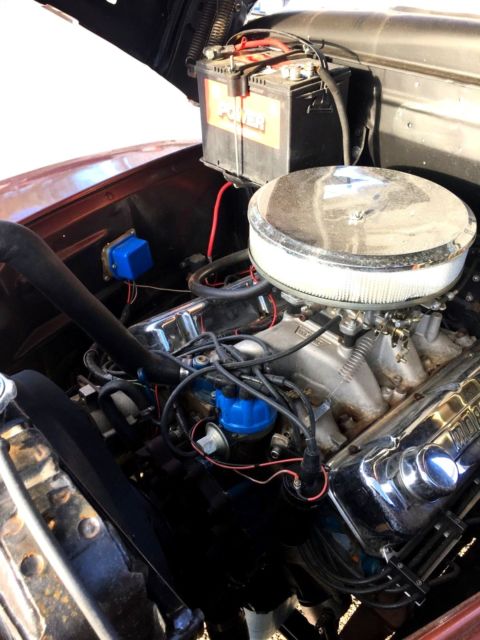 1951 White/brown Ford F6