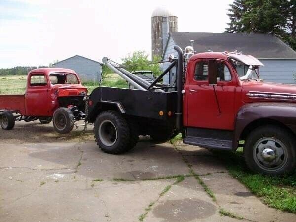 1951 Red Ford f8