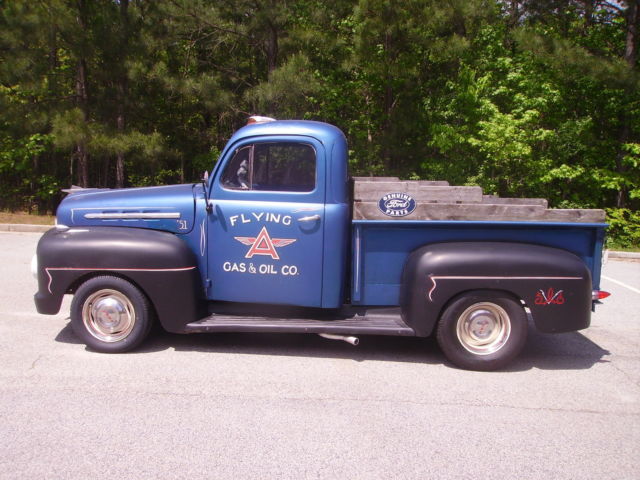 1951 Black &amp- Blue Ford Other Pickups Standard Cab Pickup