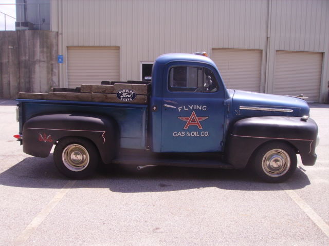 1951 Black &amp- Blue Ford Other Pickups Standard Cab Pickup
