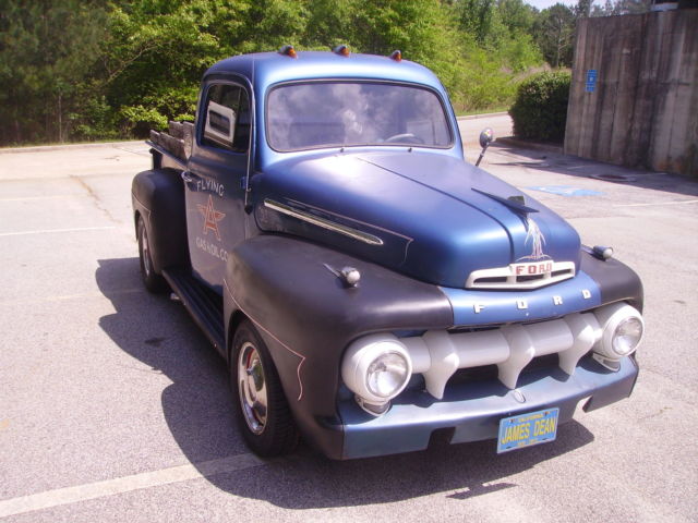 1951 Black &amp- Blue Ford Other Pickups Standard Cab Pickup