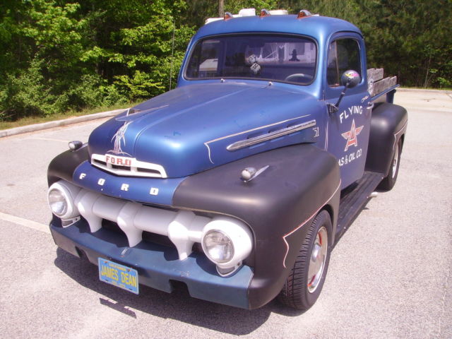 1951 Black &amp- Blue Ford Other Pickups Standard Cab Pickup