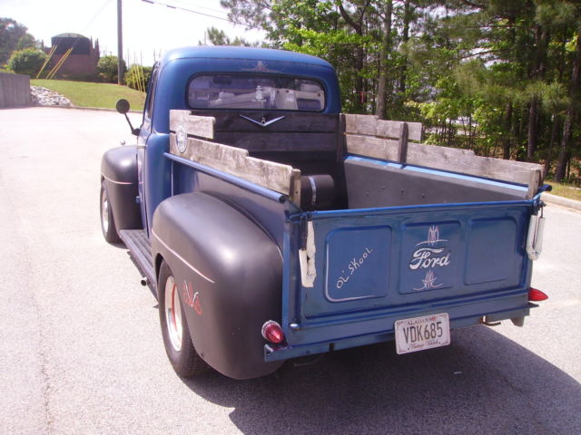 1951 Black &amp- Blue Ford Other Pickups Standard Cab Pickup