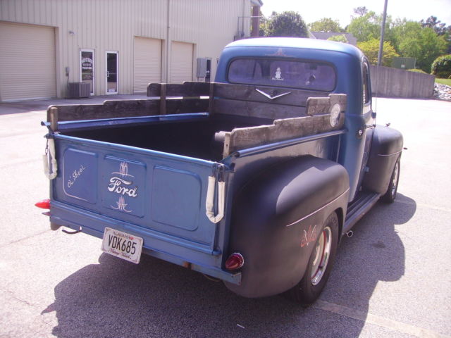 1951 Black &amp- Blue Ford Other Pickups Standard Cab Pickup