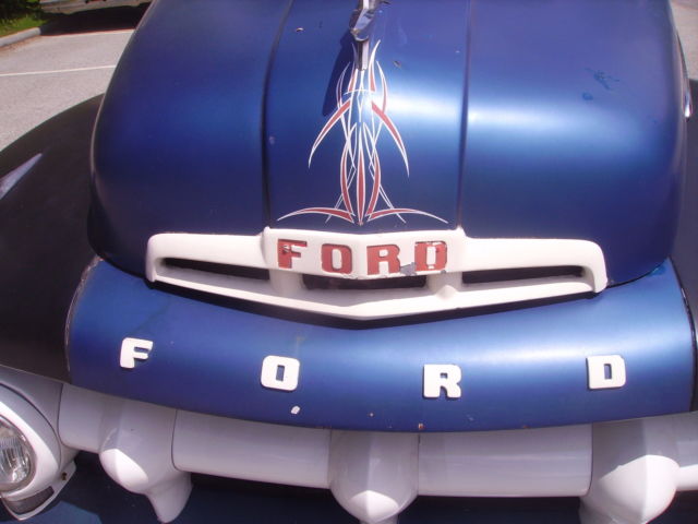 1951 Black &amp- Blue Ford Other Pickups Standard Cab Pickup