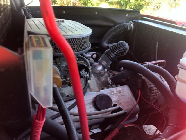 1951 Red Ford F-100 Cab & Chassis