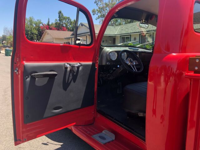 1951 Red Ford F-100 Cab & Chassis
