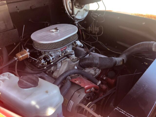 1951 Red Ford F-100 Cab & Chassis