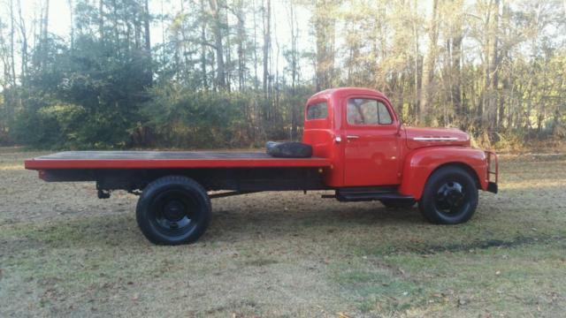 1951 Red Ford Other Pickups Standard Cab Pickup