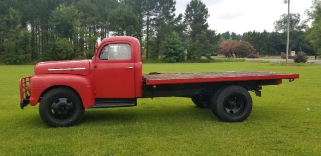 1951 Red Ford Other Pickups Standard Cab Pickup