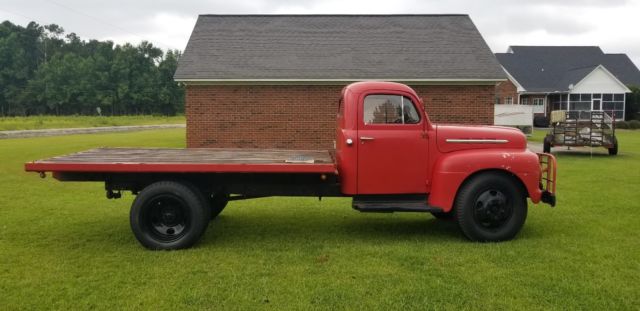1951 Red Ford Other Pickups Standard Cab Pickup