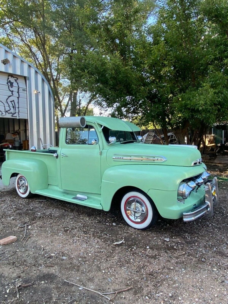 1951 Green Ford F-100 Standard Cab Pickup