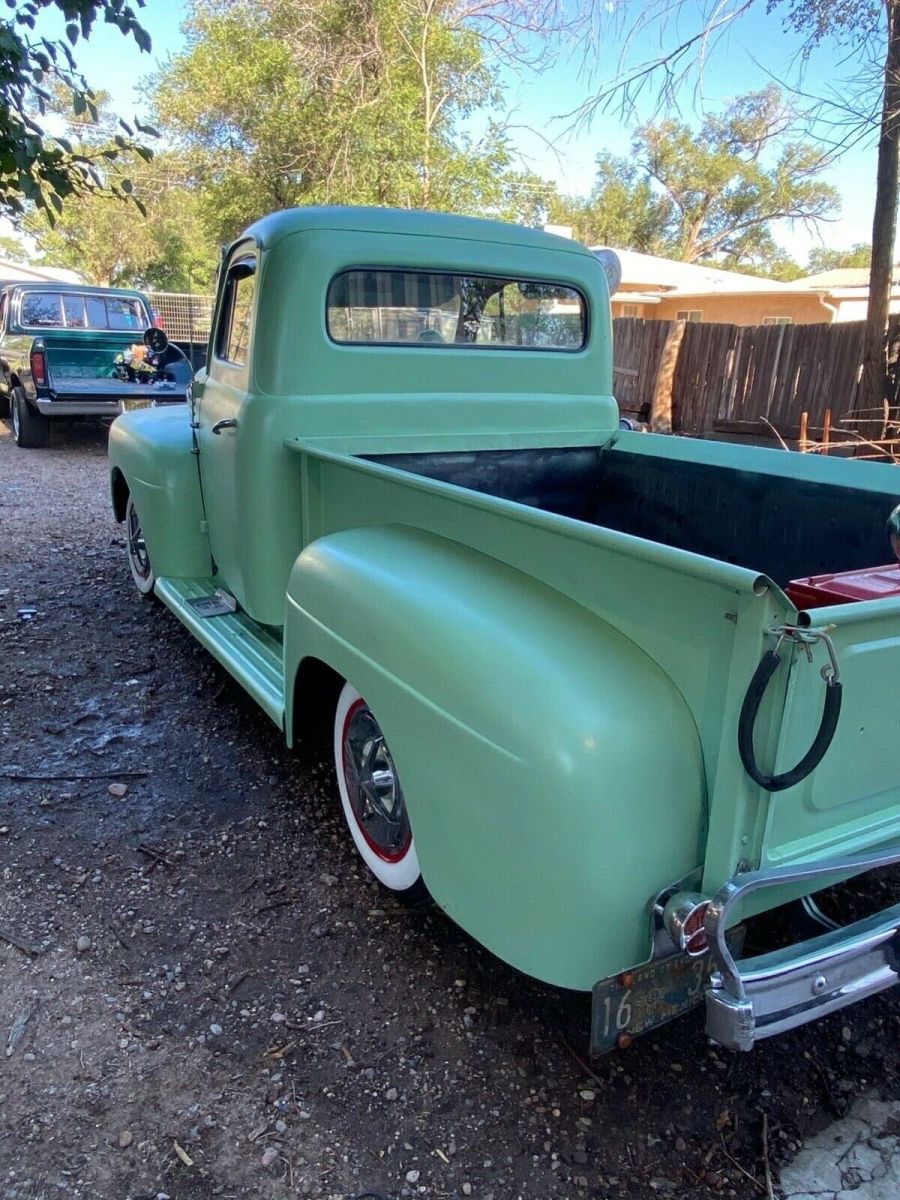 1951 Green Ford F-100 Standard Cab Pickup