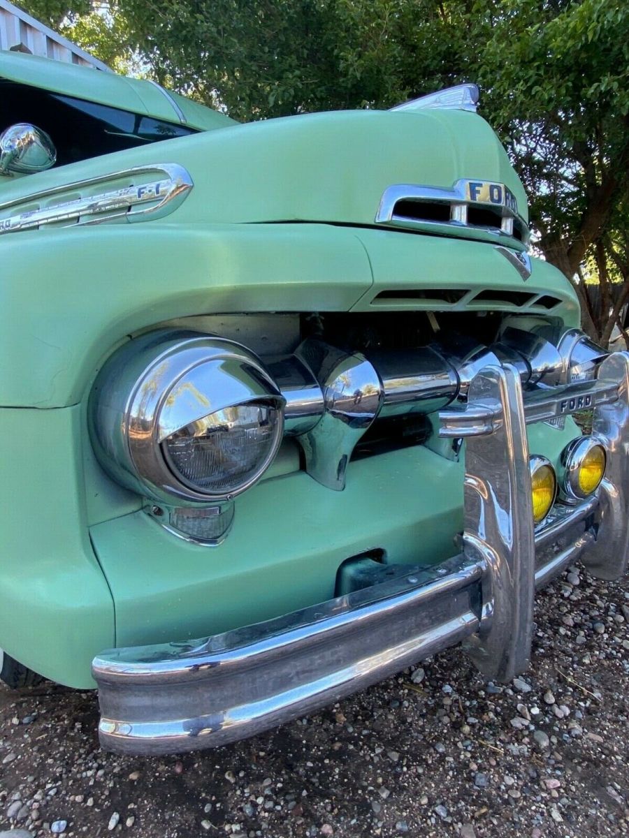 1951 Green Ford F-100 Standard Cab Pickup