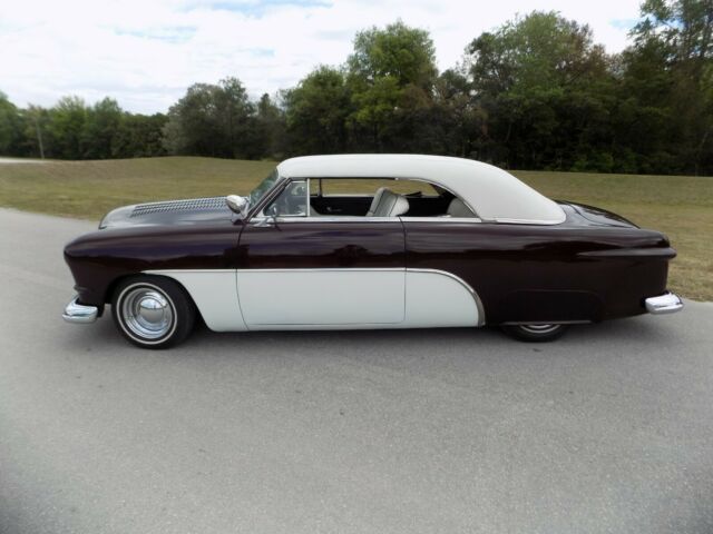 1951 Black Cherry/ White Ford Victoria Coupe