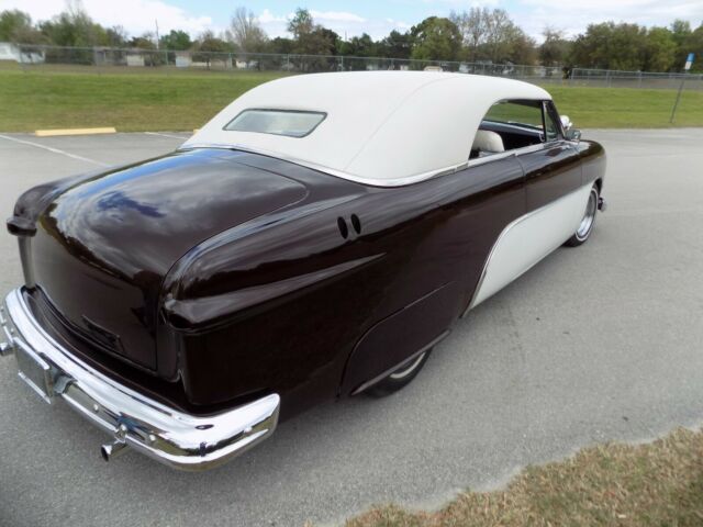 1951 Black Cherry/ White Ford Victoria Coupe