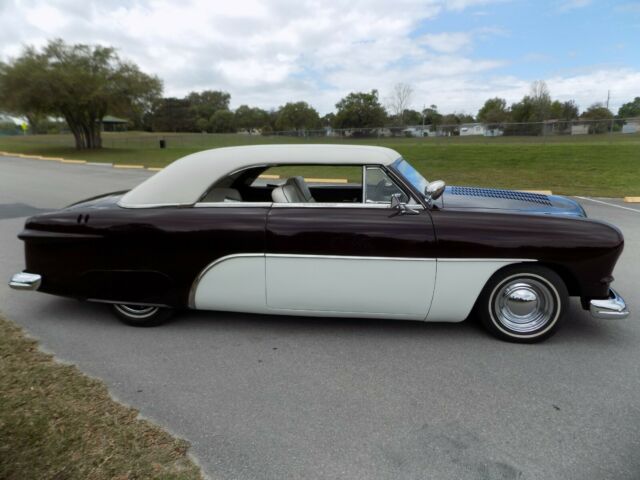 1951 Black Cherry/ White Ford Victoria Coupe