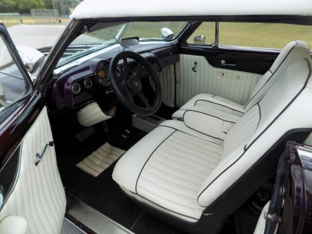 1951 Black Cherry/ White Ford Victoria Coupe