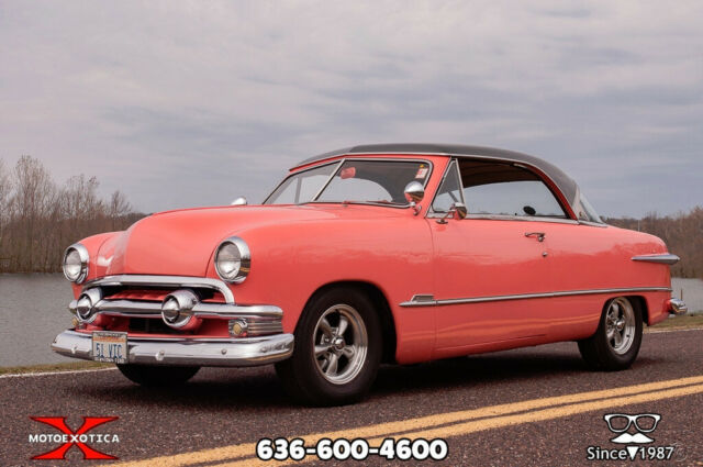 1951 Red Ford Victoria