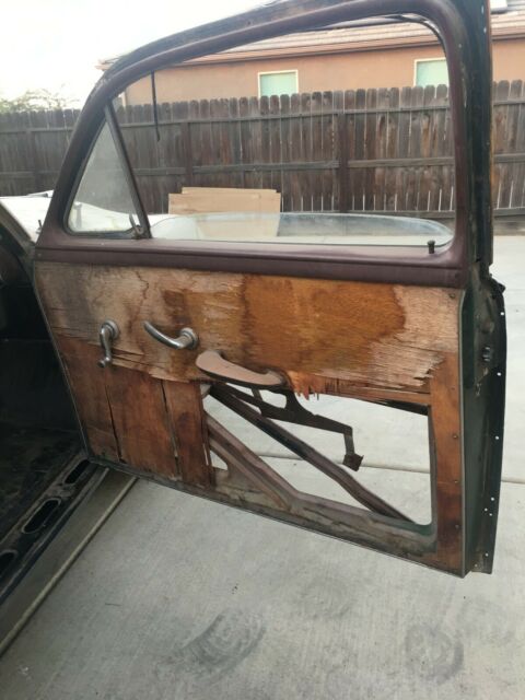1951 Tan Ford Country Squire Wagon