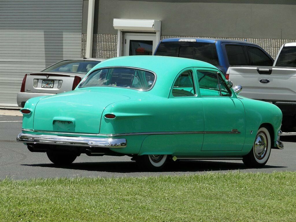 1951 Green Ford Business Coupe 2d : 2 Door Hard TOP