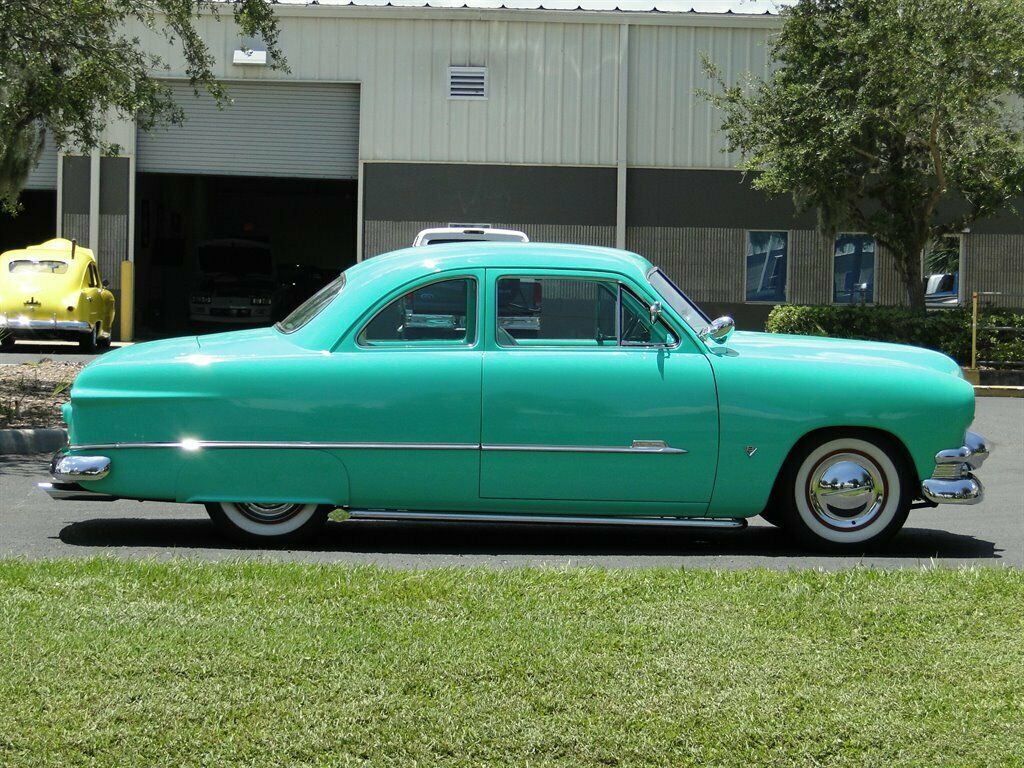 1951 Green Ford Business Coupe 2d : 2 Door Hard TOP