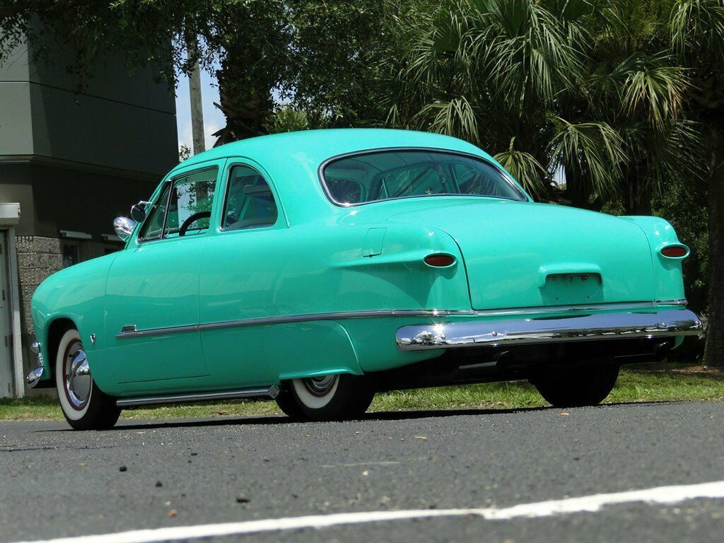 1951 Green Ford Business Coupe 2d : 2 Door Hard TOP