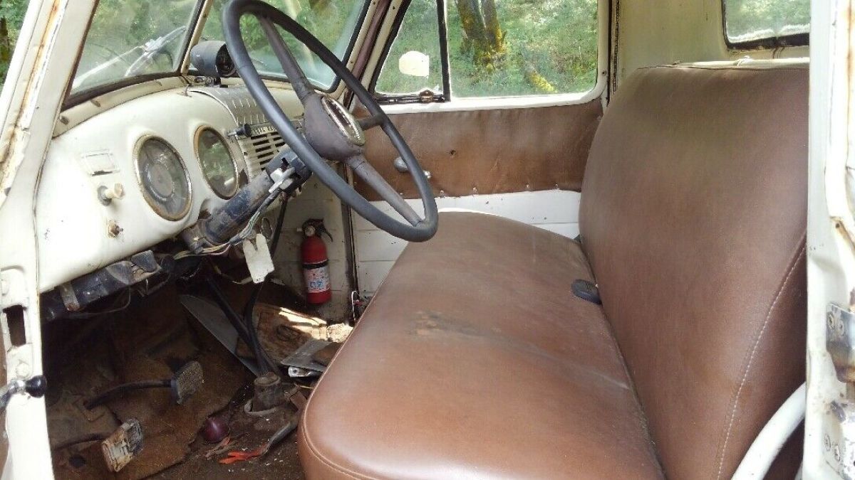 1951 White GMC 250 flatbed