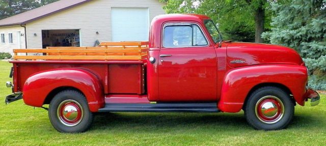 1951 Red GMC Other Standard Cab Pickup