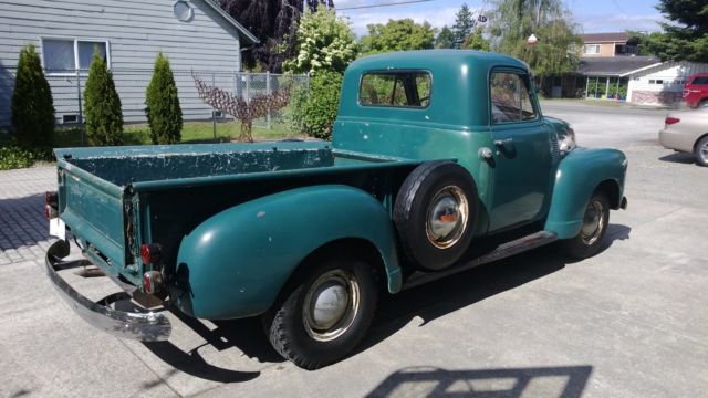 1951 Green GMC Other Standard Cab Pickup