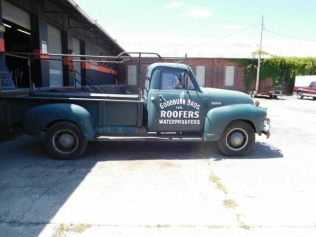 1951 Green Chevrolet 3800 Pickup Truck