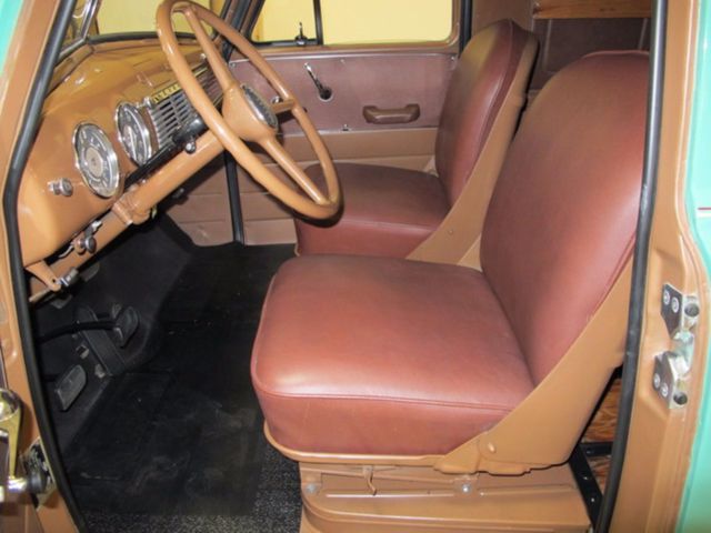 1951 Green Chevrolet Panel Truck